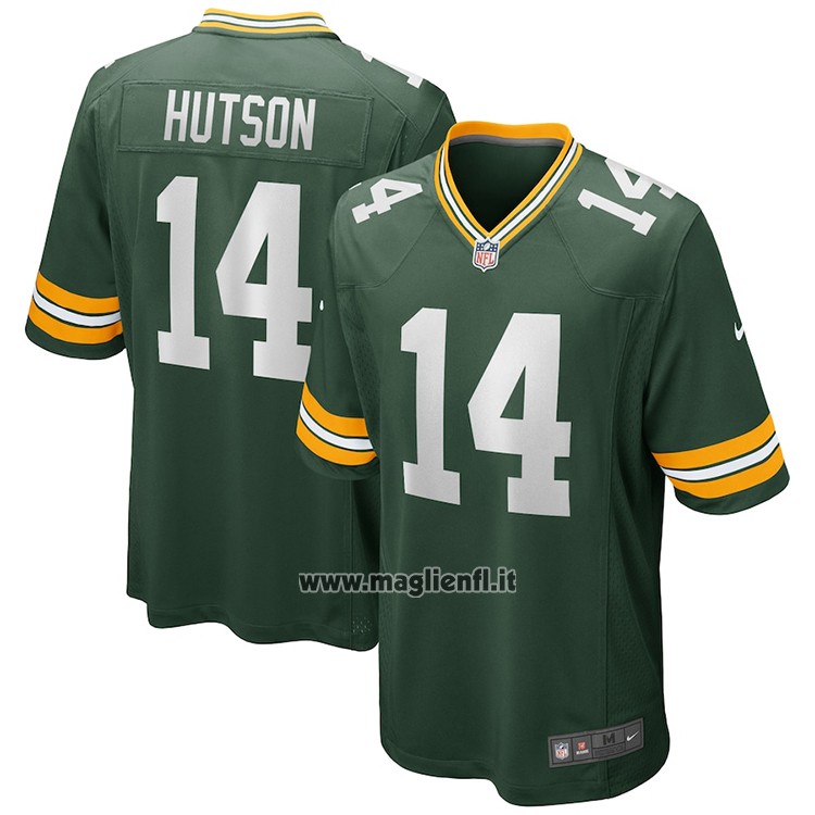 Maglia NFL Game Green Bay Packers Don Hutson Retired Verde